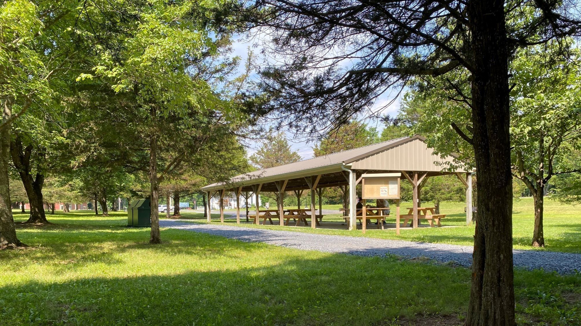 Echo Lake Park pavilion